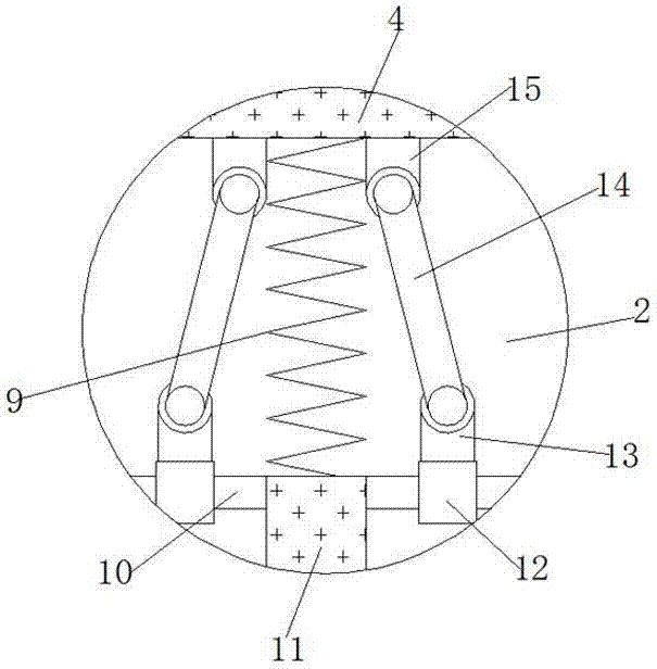 Textile winding drum capable of fixing cloth