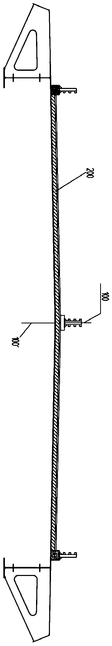 Suspension bridge stiffening girder