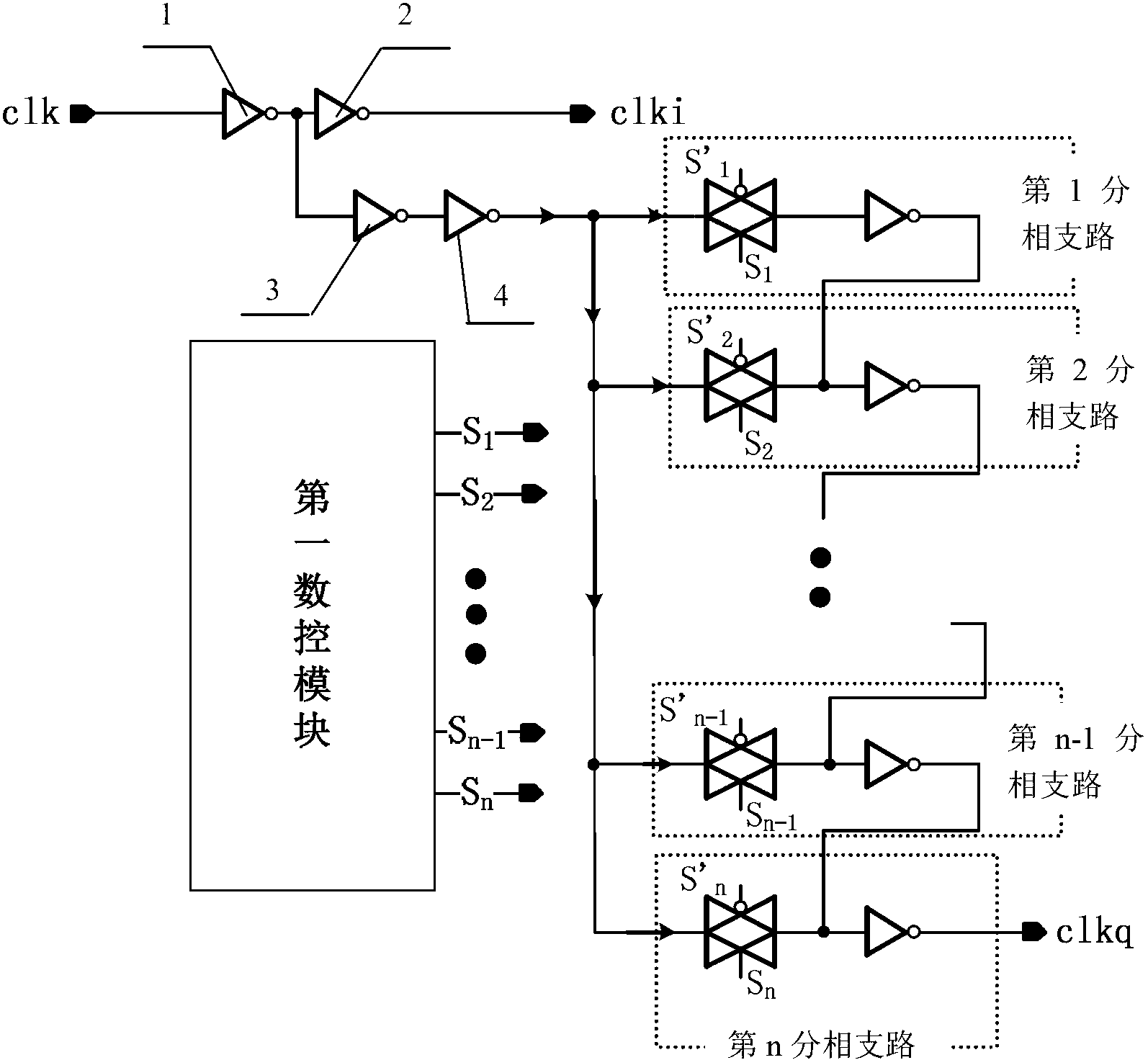 Receiving end circuit of radio frequency identification (RFID) reader-writer and implementation method thereof