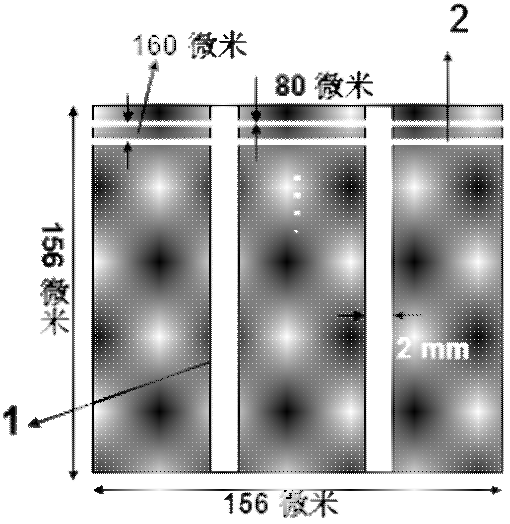 Method for preparing transparent electrode of crystalline silicon solar cell