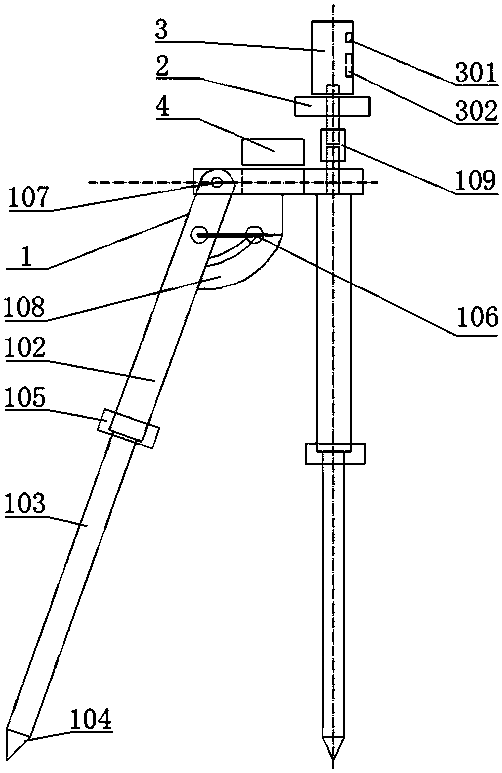 Combined adjustment device for adjusting post insulators and adjustment method