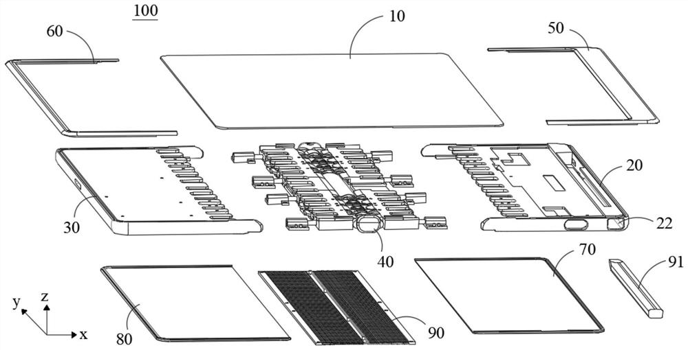 Flexible display panel and electronic device