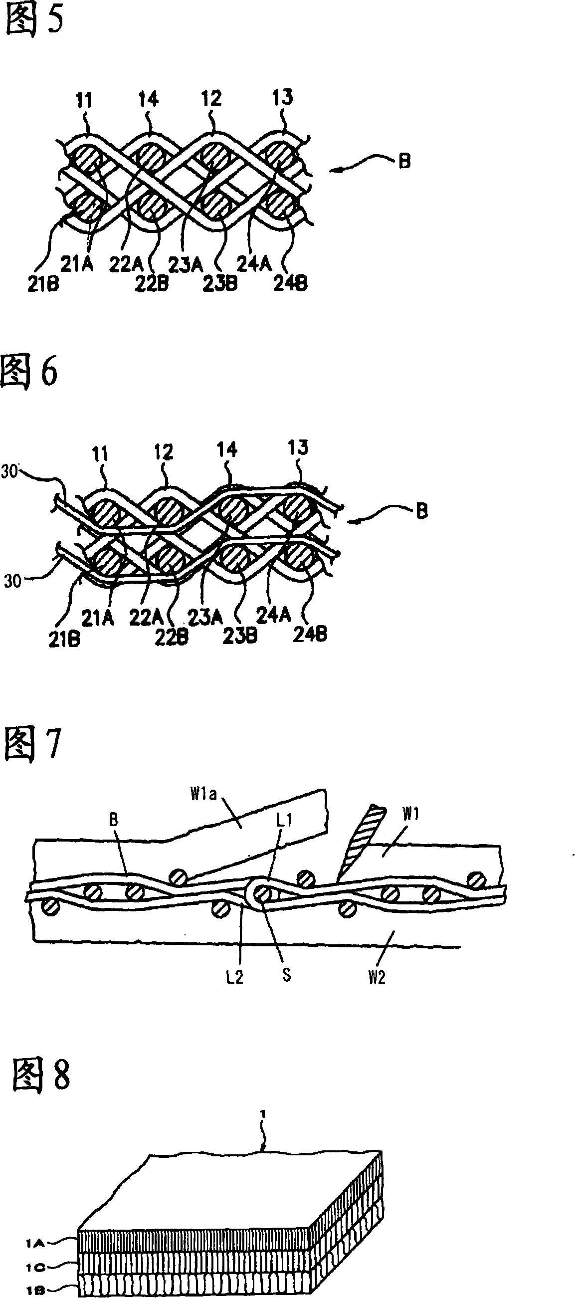 Filter cloth belt of spin-drying sludge and sludge spin-drying device using the same