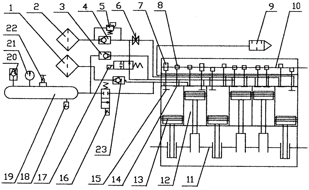 Composite accumulator-assisted engine