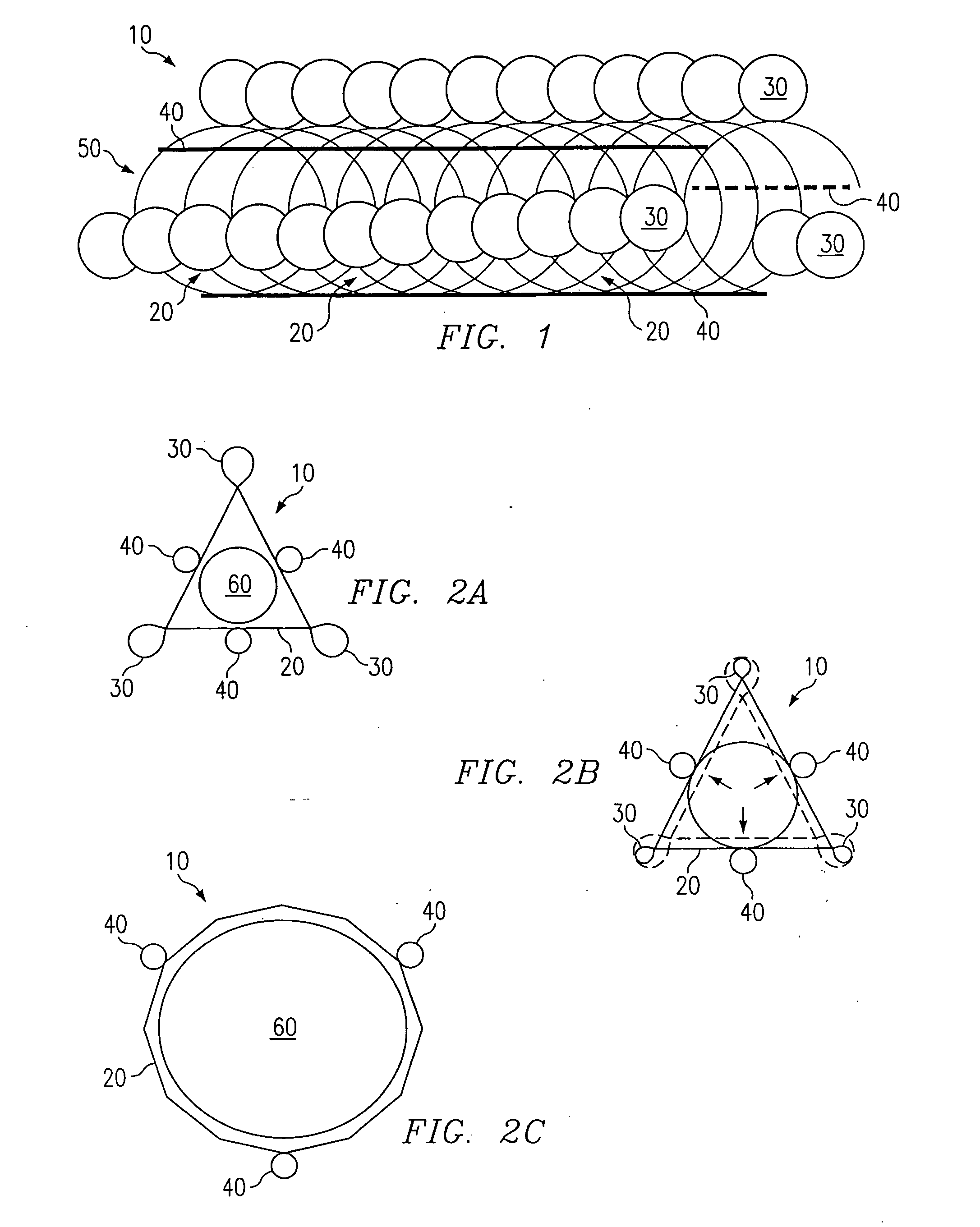 Expandable biodegradable polymeric stents for combined mechanical support and pharmacological or radiation therapy