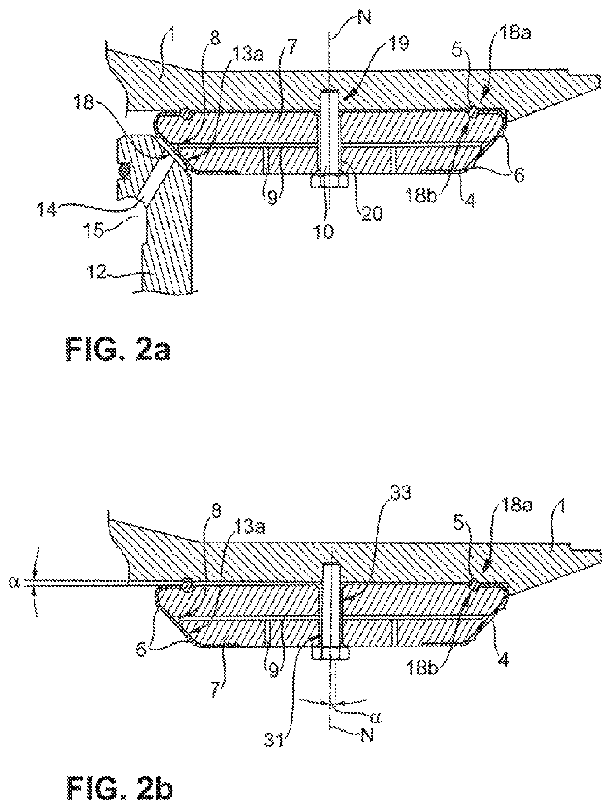 Valve and use thereof in a fire-extinguishing system