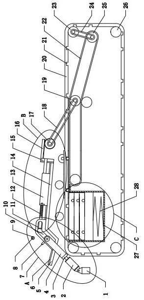 Turnover device for precision shaft production