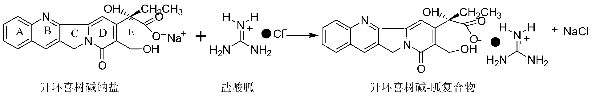 Separating and purifying method of camptothecin