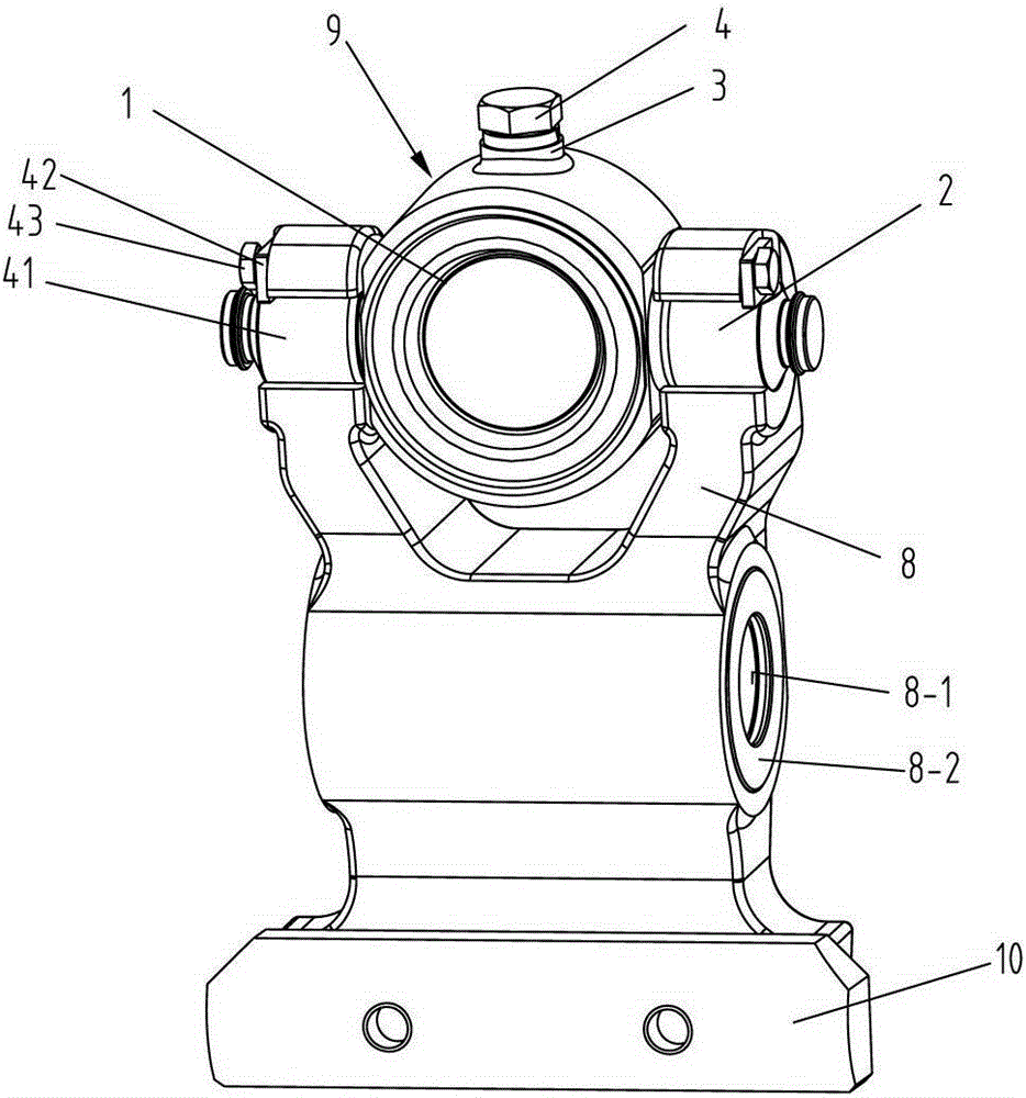 Lever mechanism of rail transit braking clamp