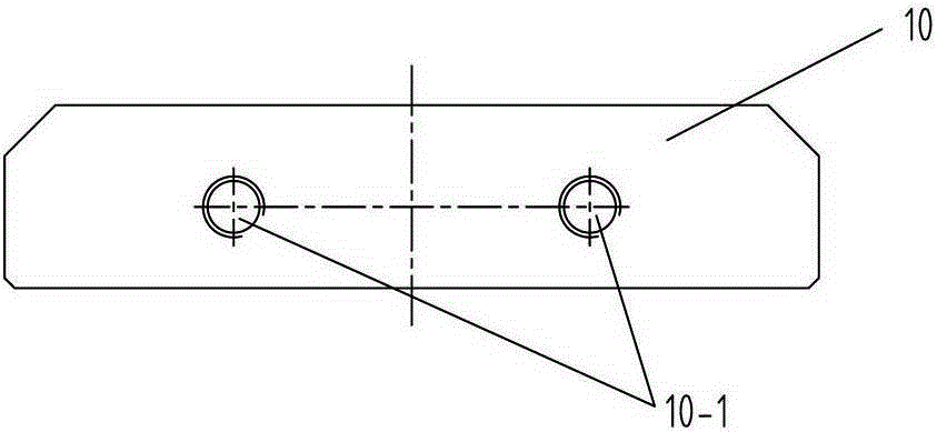 Lever mechanism of rail transit braking clamp