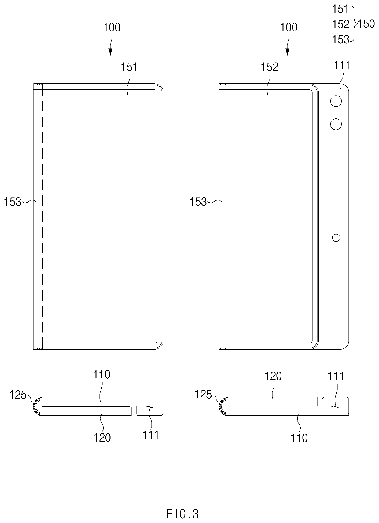 Foldable electronic device having dustproof structure