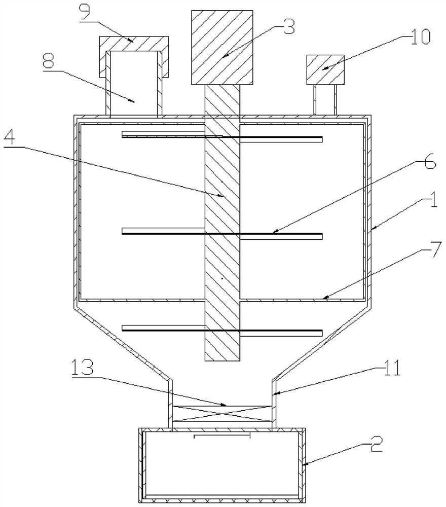 A method and device for forming a solid silicon-aluminum-phosphorus molecular sieve