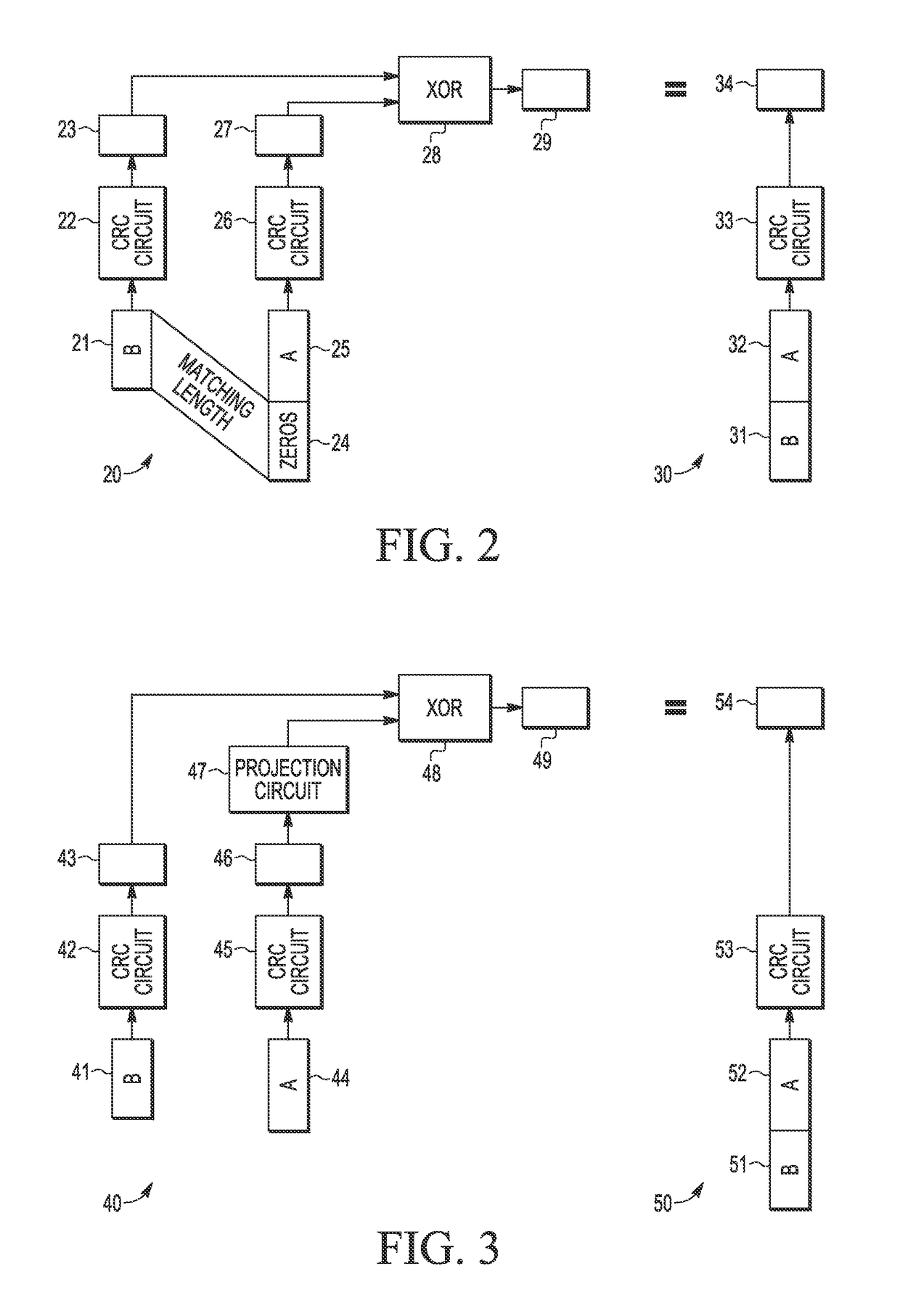 Method of offloading cyclic redundancy check on portions of a packet