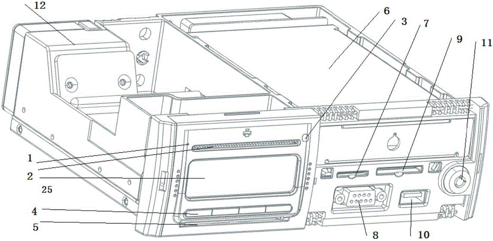 Vehicle traveling data recorder