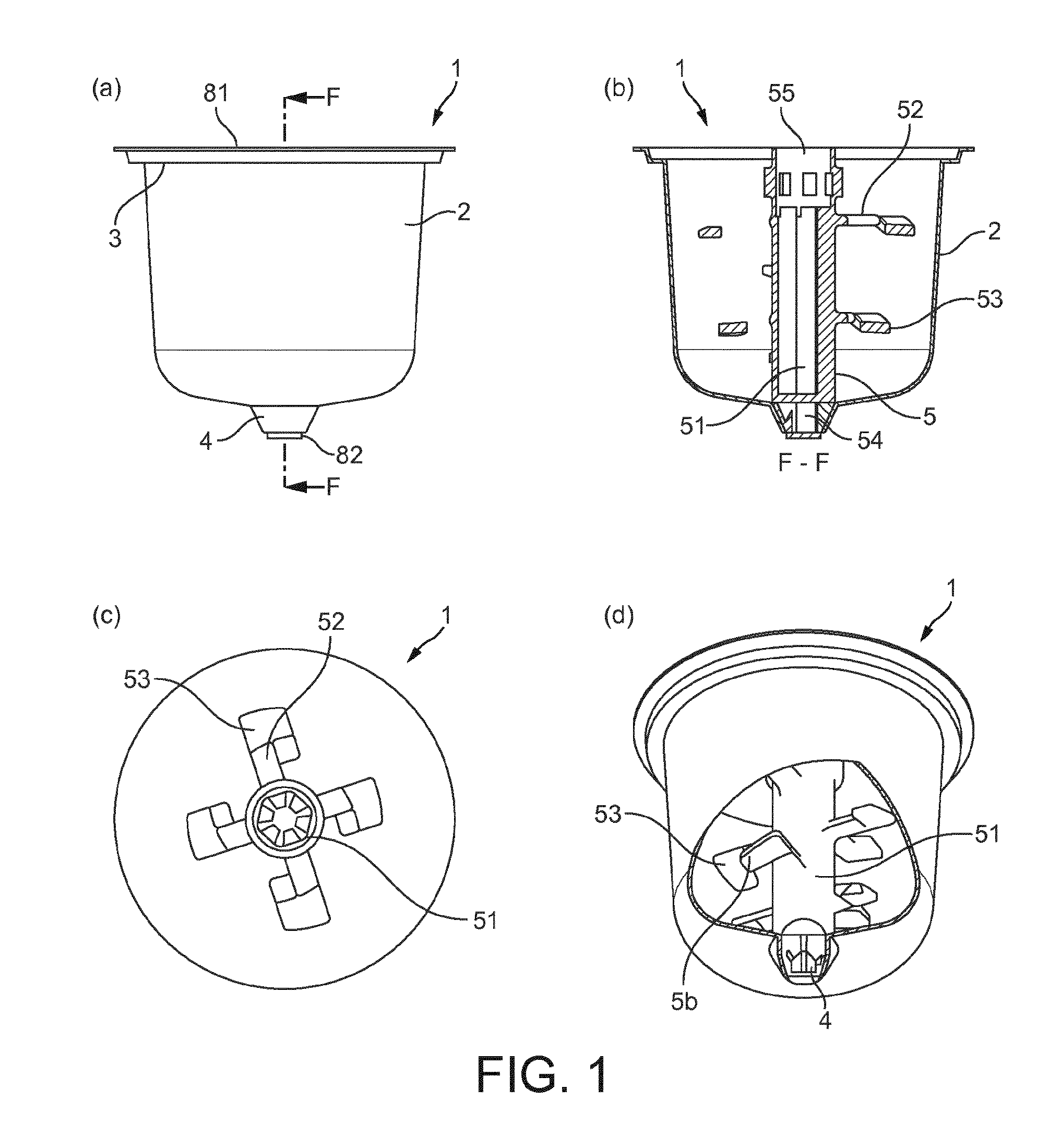 Capsule, method and system for preparing a viscous beverage or food product