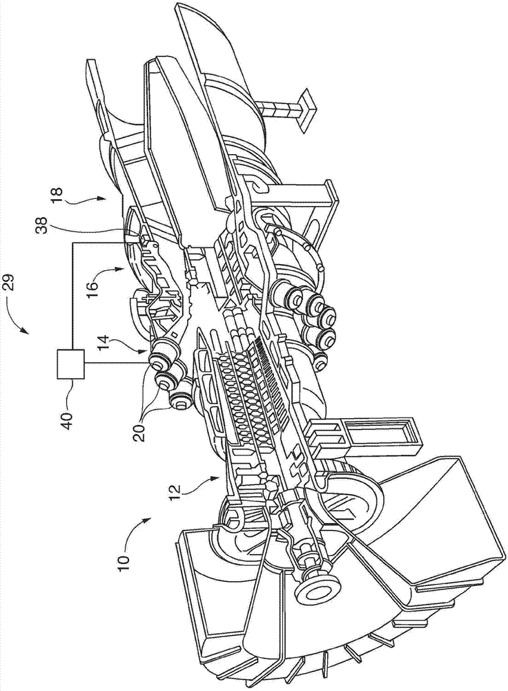 Active temperature monitoring in gas turbine combustors