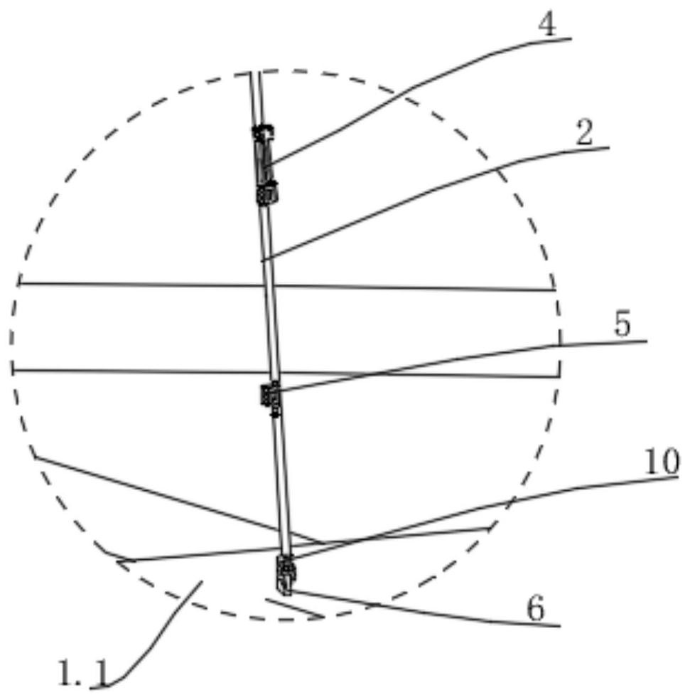 Installation method for composite cable of newly-built ocean platform