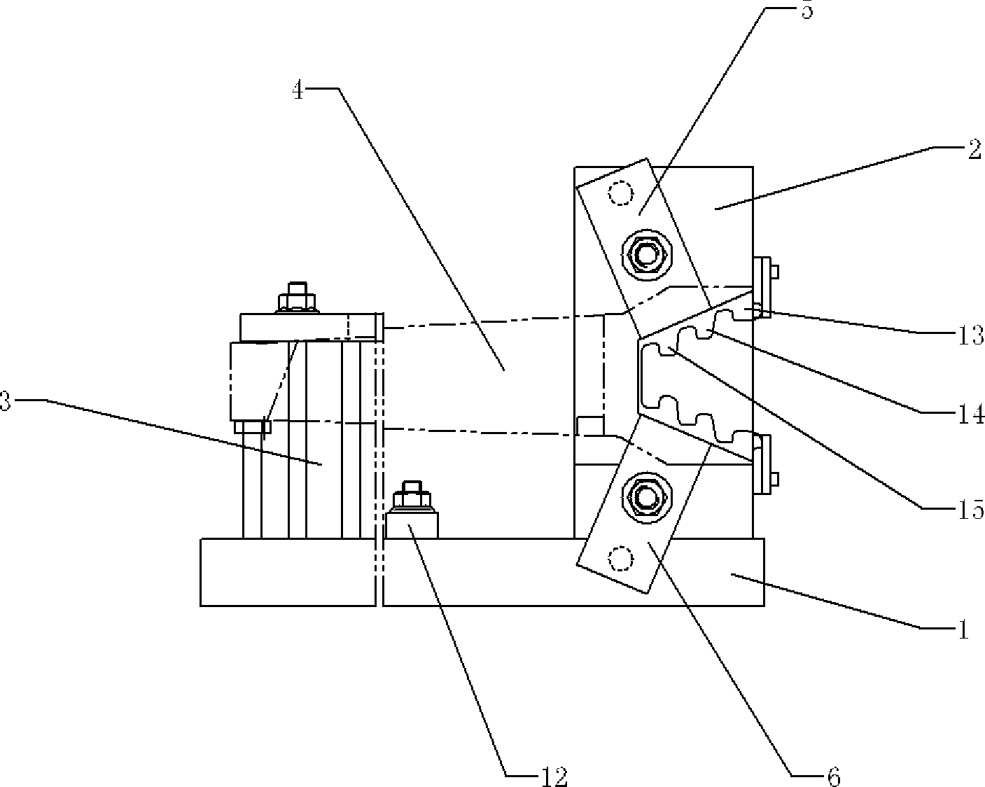 Method and special fixture for improving processed surface toughness of poppet root