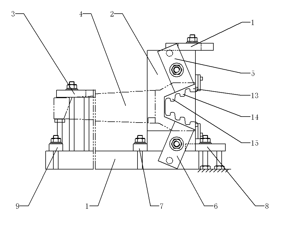 Method and special fixture for improving processed surface toughness of poppet root