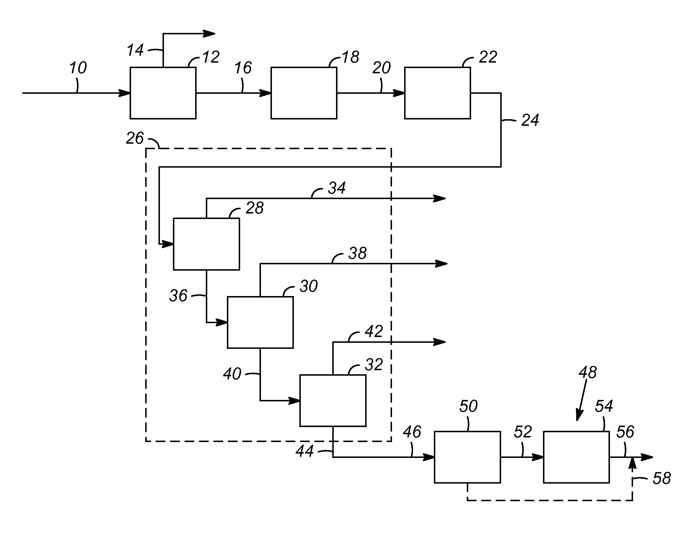 Process for producing a sweetened hydrocarbon stream