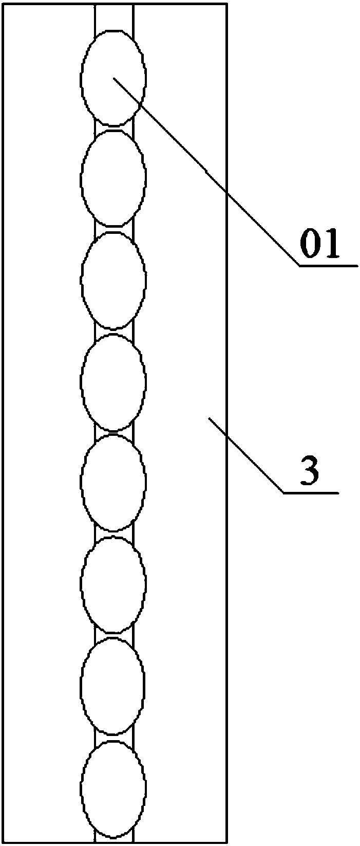 Seismic pendulum type conveying mechanism
