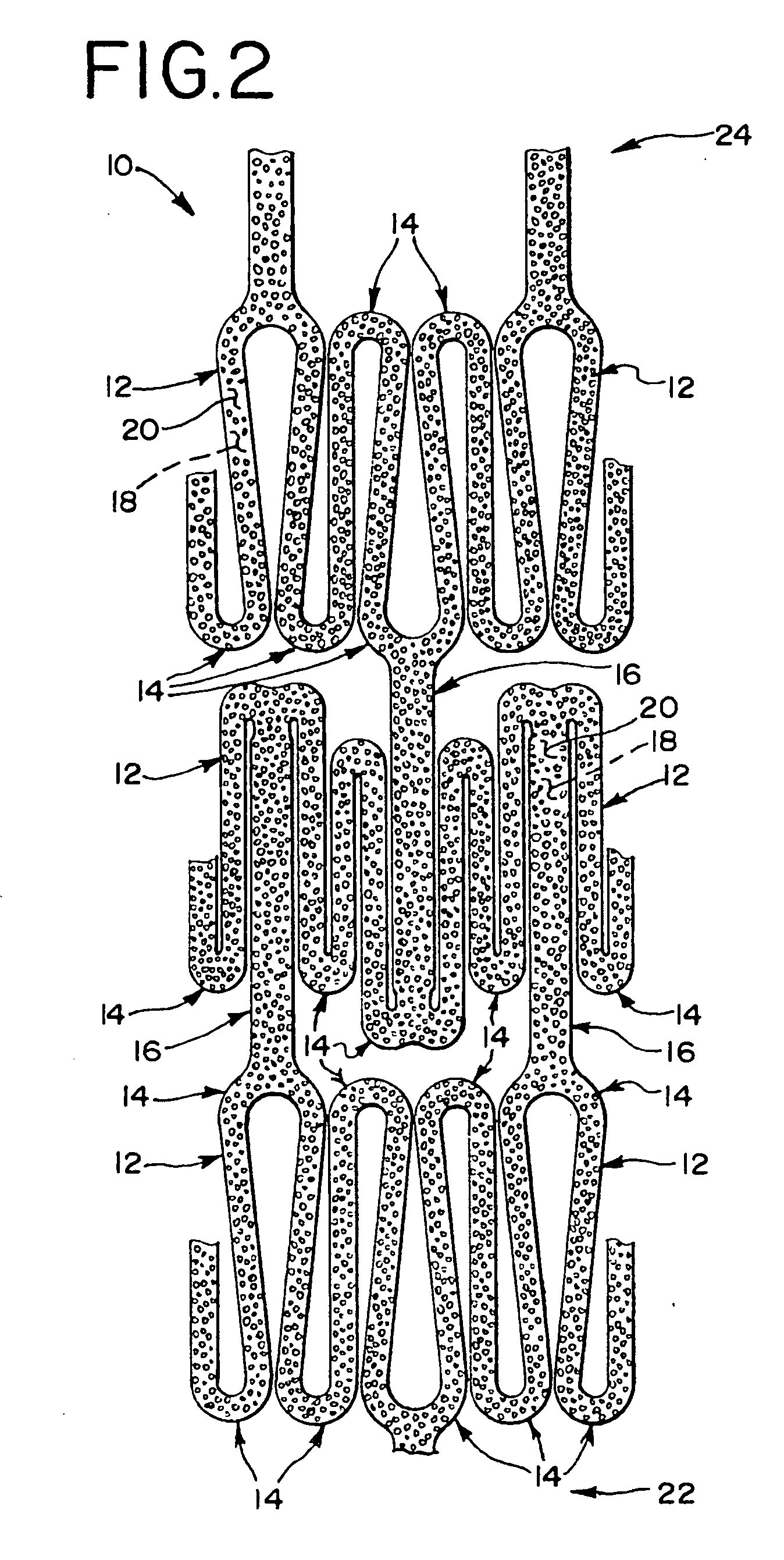 Eluting, implantable medical device