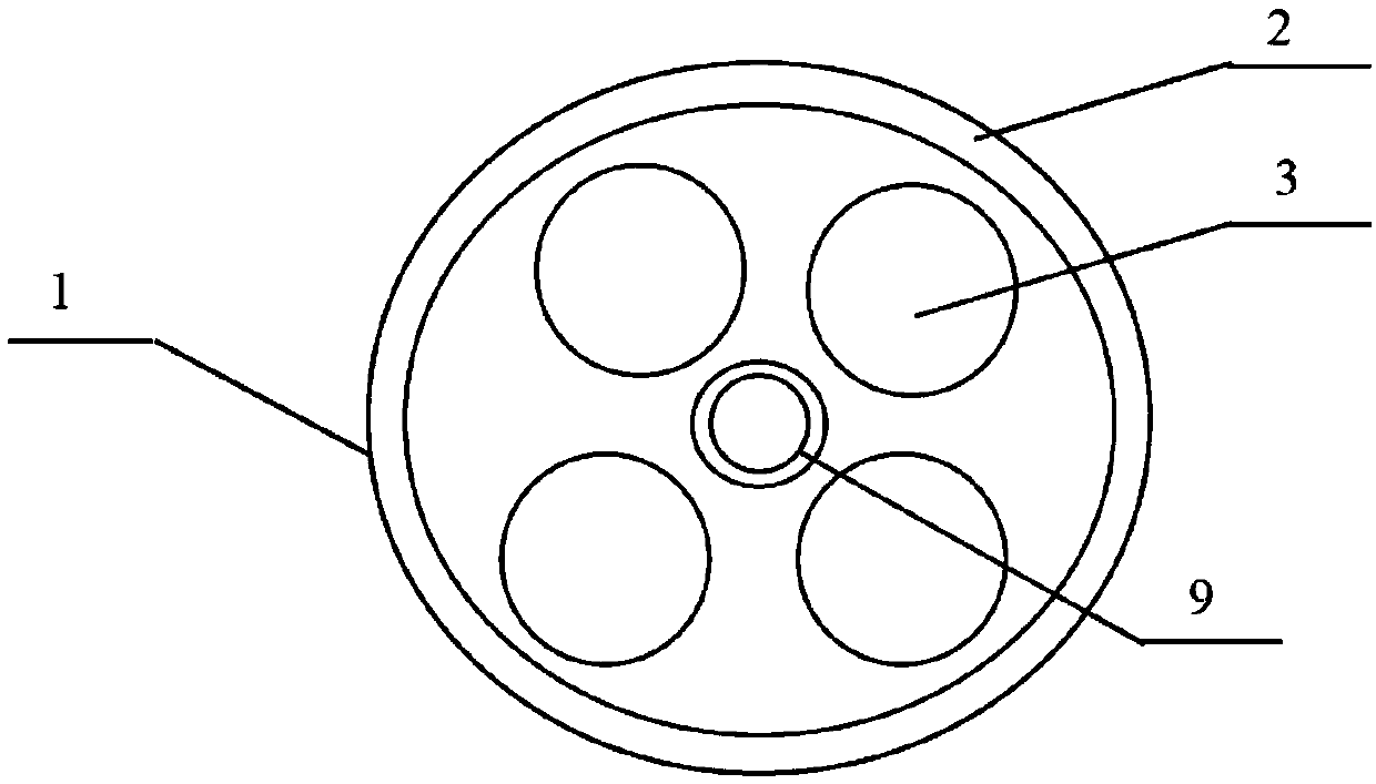 Control part for rotating speed regulation and rebalancing of magnetic levitation ventilation fan