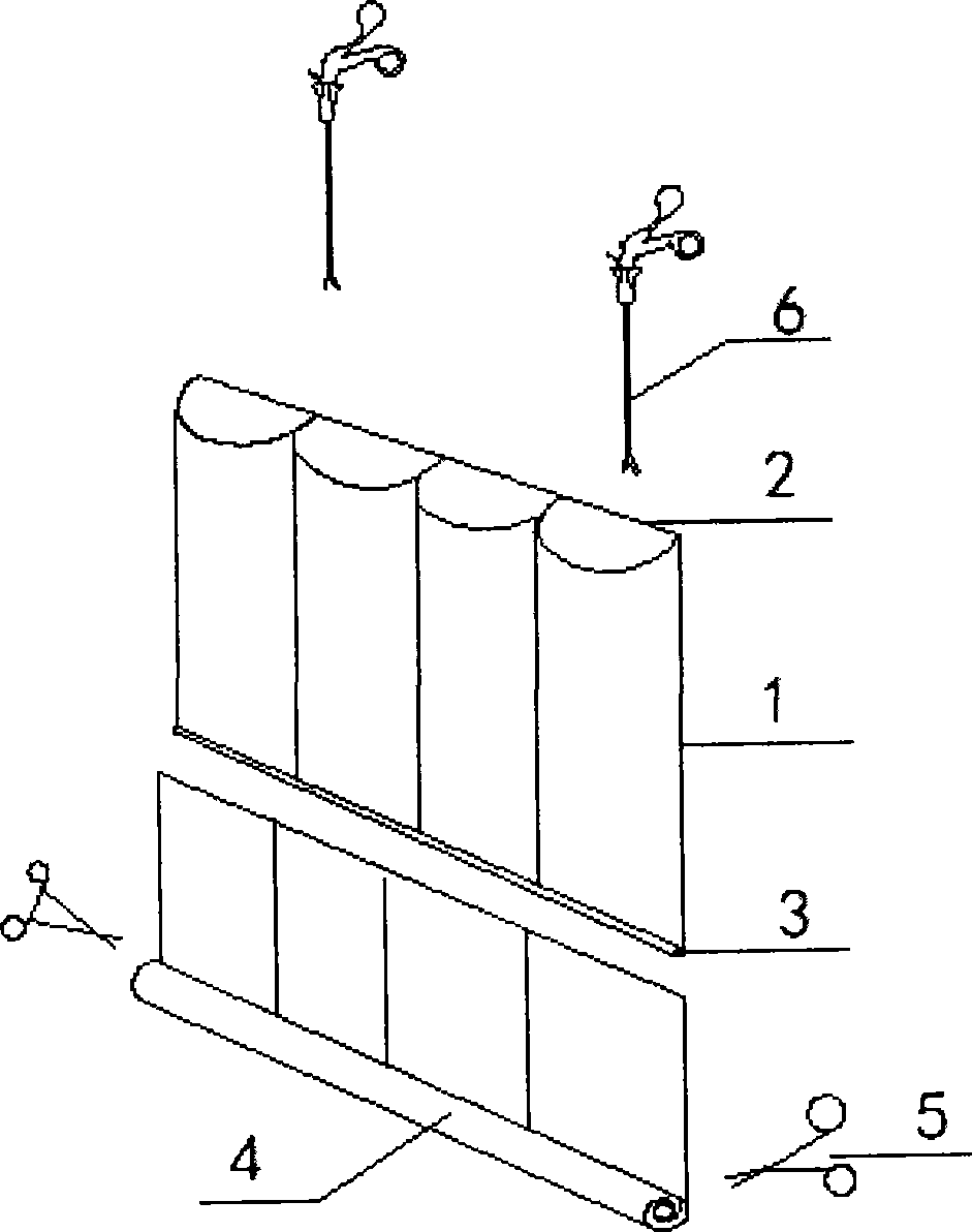 Disposable and foldable intraoperative storage bag for laparoscopic surgery instrument