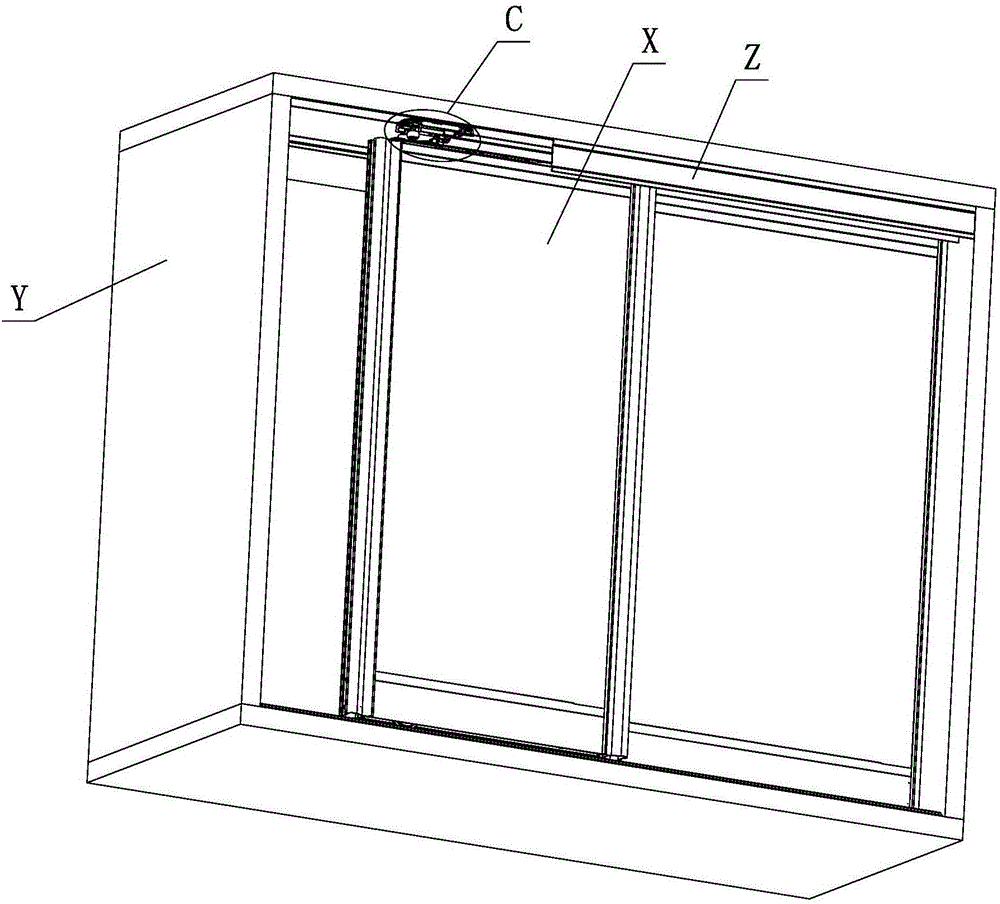 Adjustable shifting structure for furniture