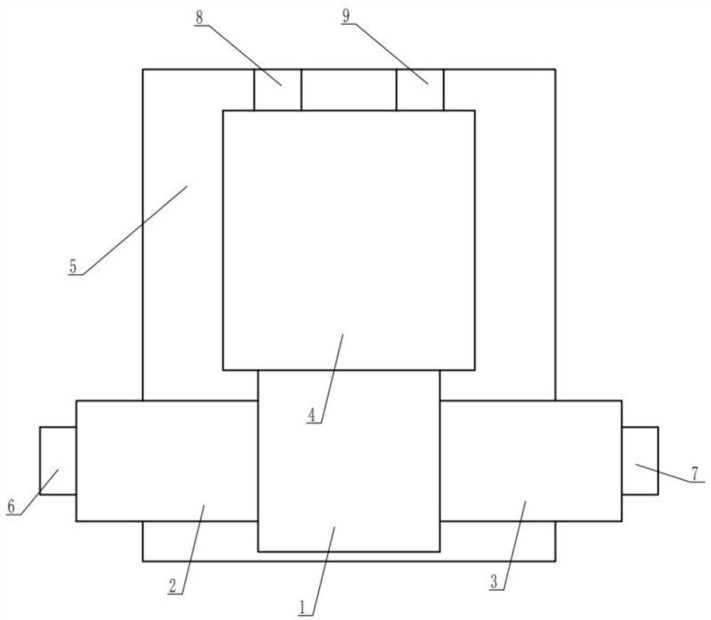 Box-type integrated silencing non-negative-pressure variable-frequency water supply equipment