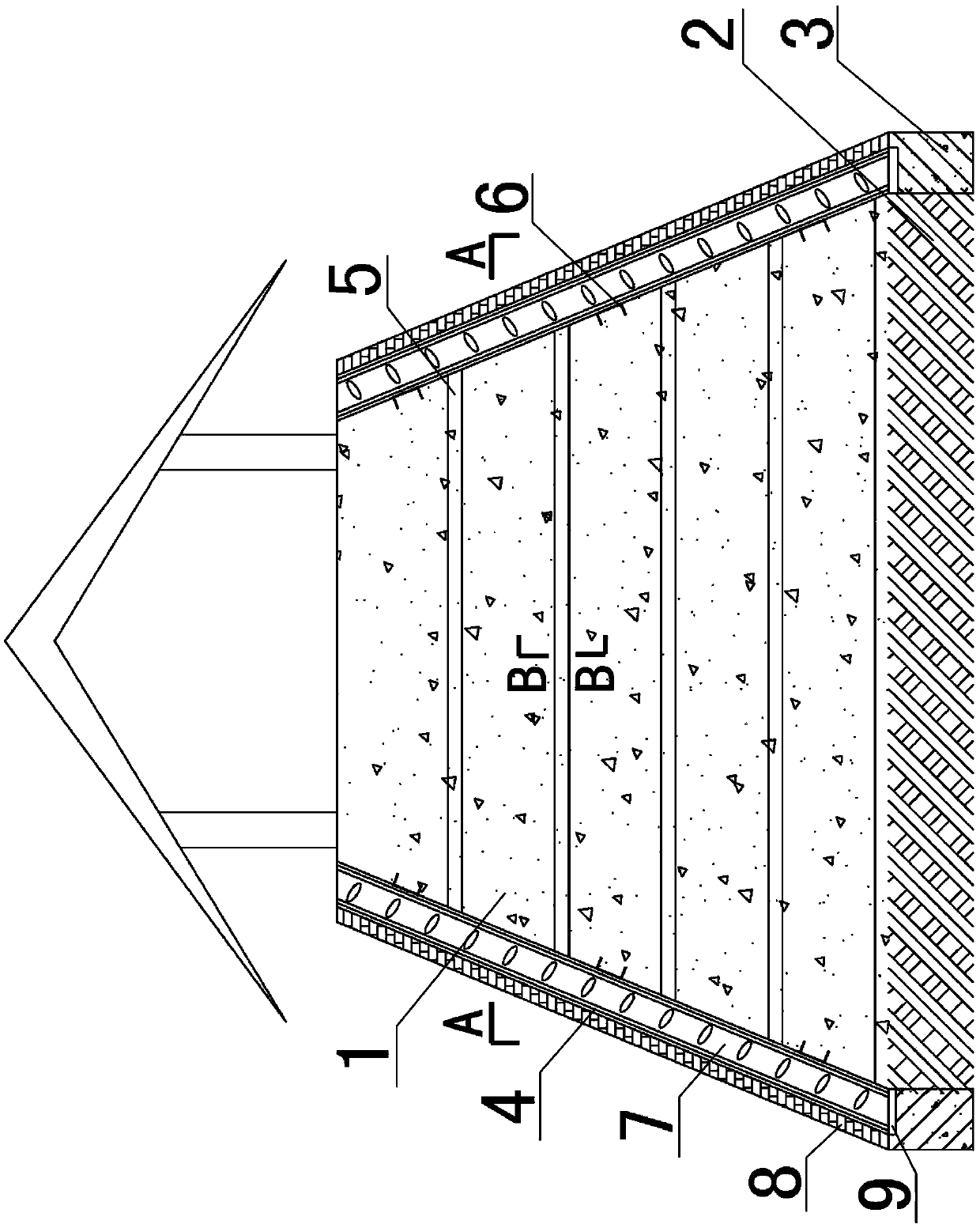 SP (Self Propelled) plate assembling type ancient city wall reinforcing structure and construction method