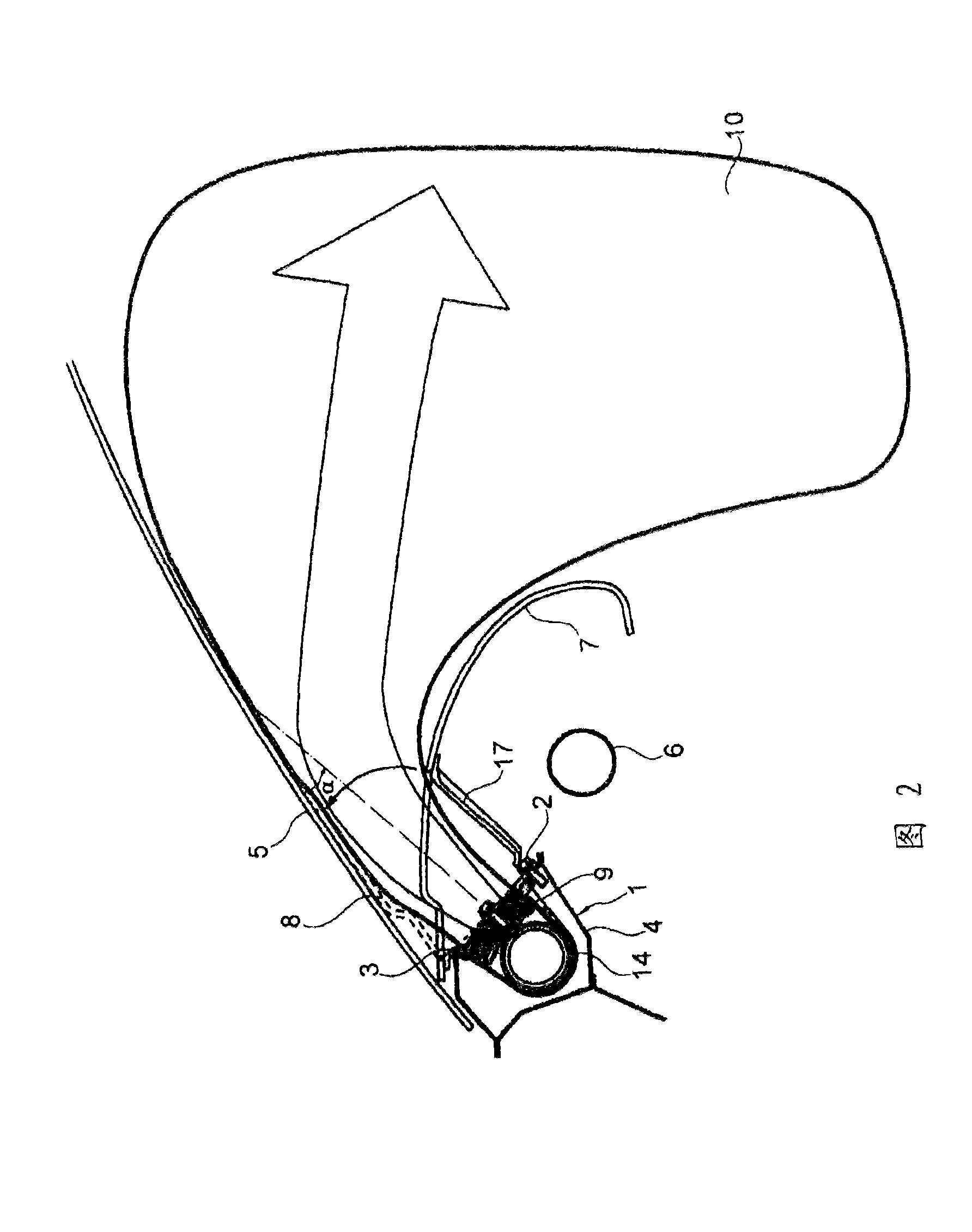 Safety air-bag die, safety air-bag die device and fastening method