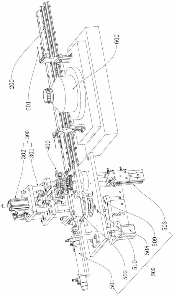 Tapered roller bearing retainer automatic positioning mechanism and control method thereof