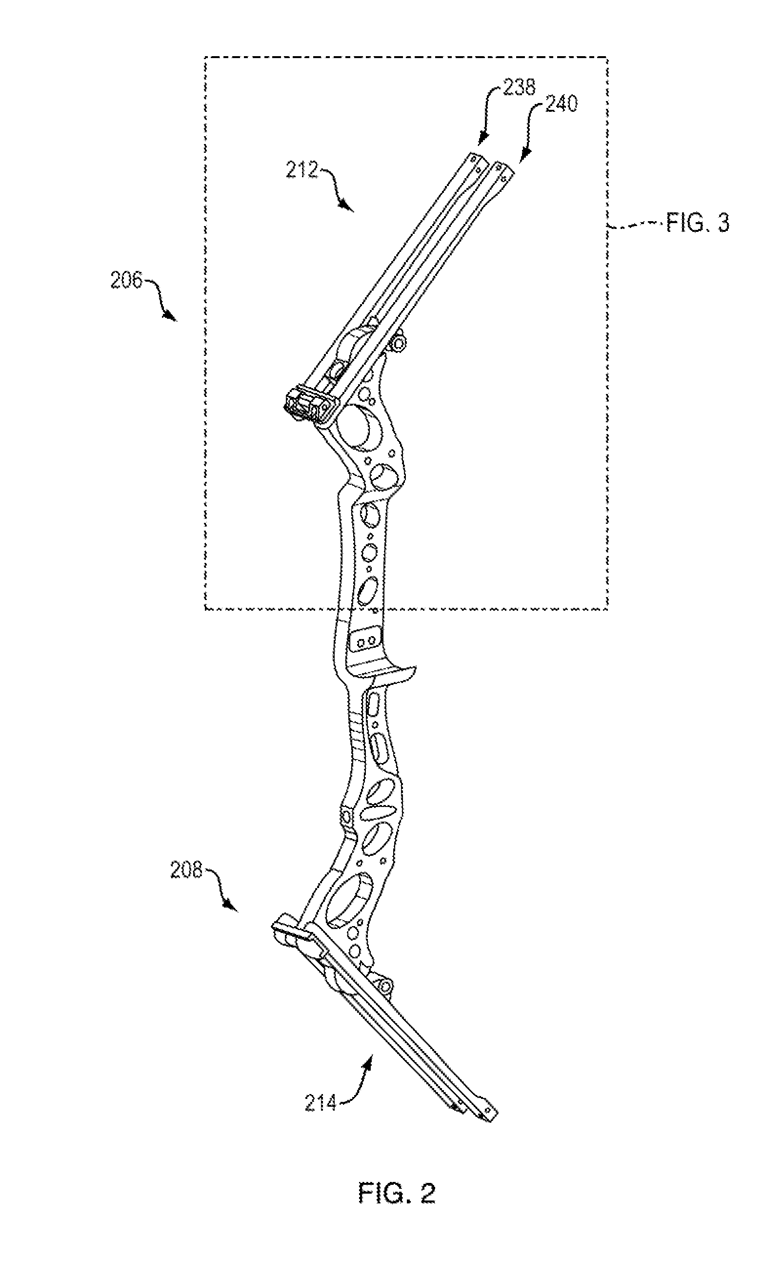 Limb retainer system and archery bow comprised thereof
