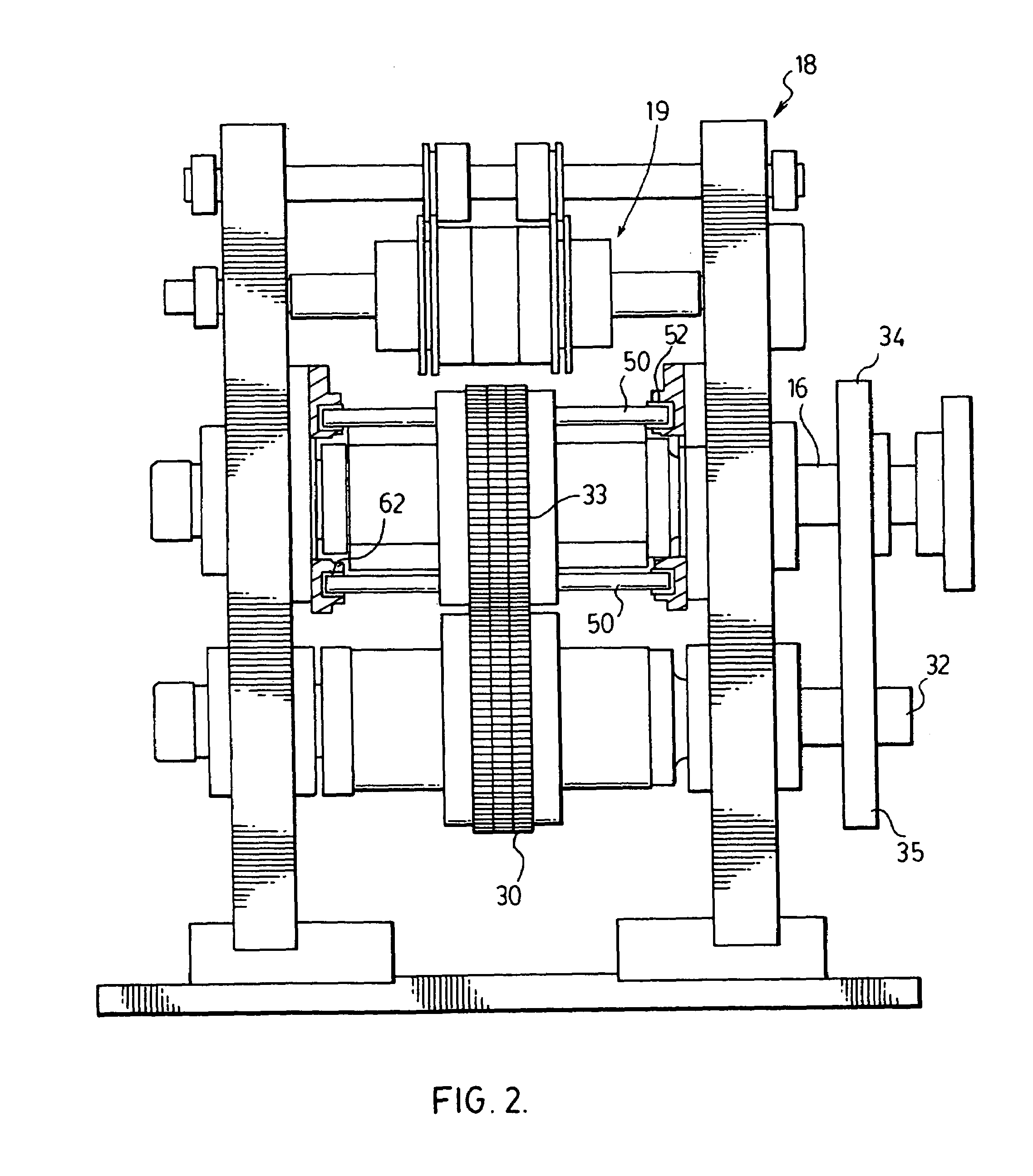 Continuous rotary hole punching method and apparatus