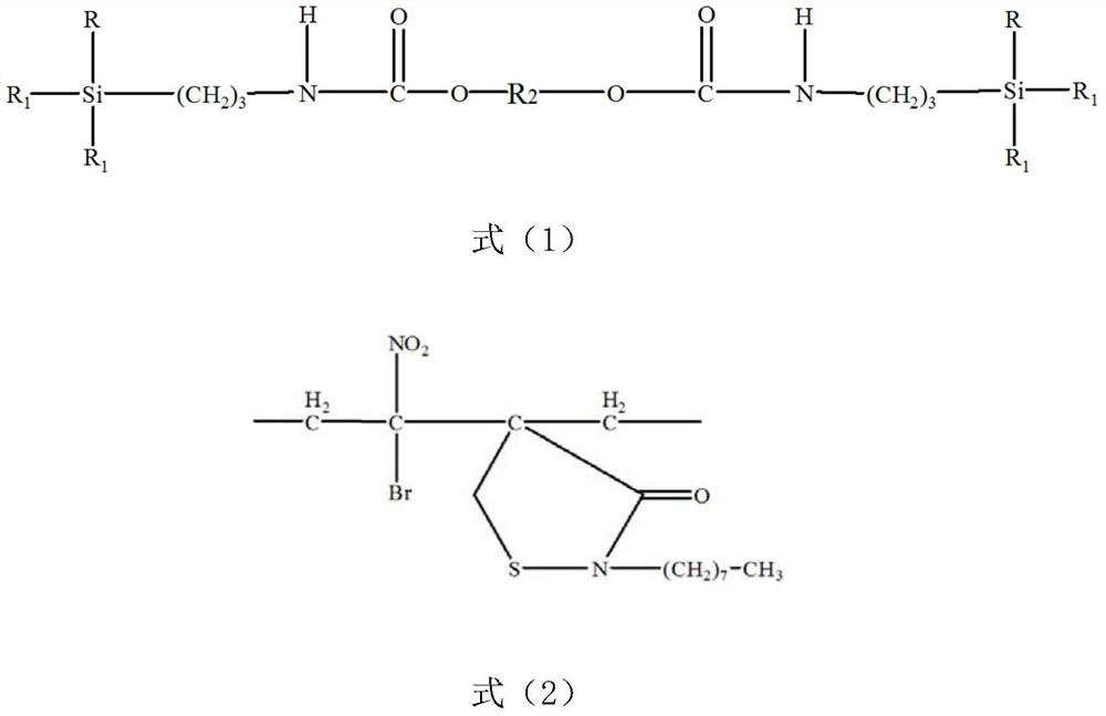 Mildew-proof and yellowing-resistant silane modified transparent adhesive and preparation method thereof