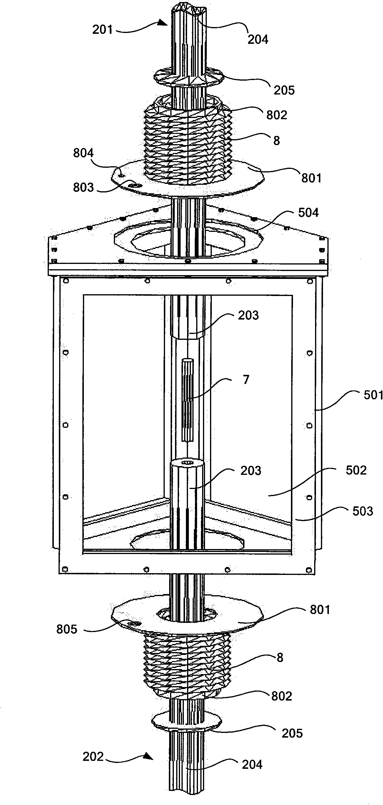 Test device for surface deformation and material and test method thereof