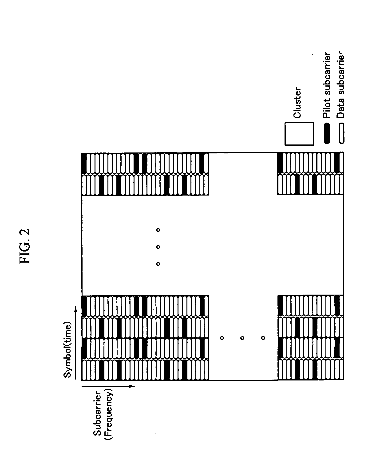 Interference cancellation method and module for OFDMA mobile communication system