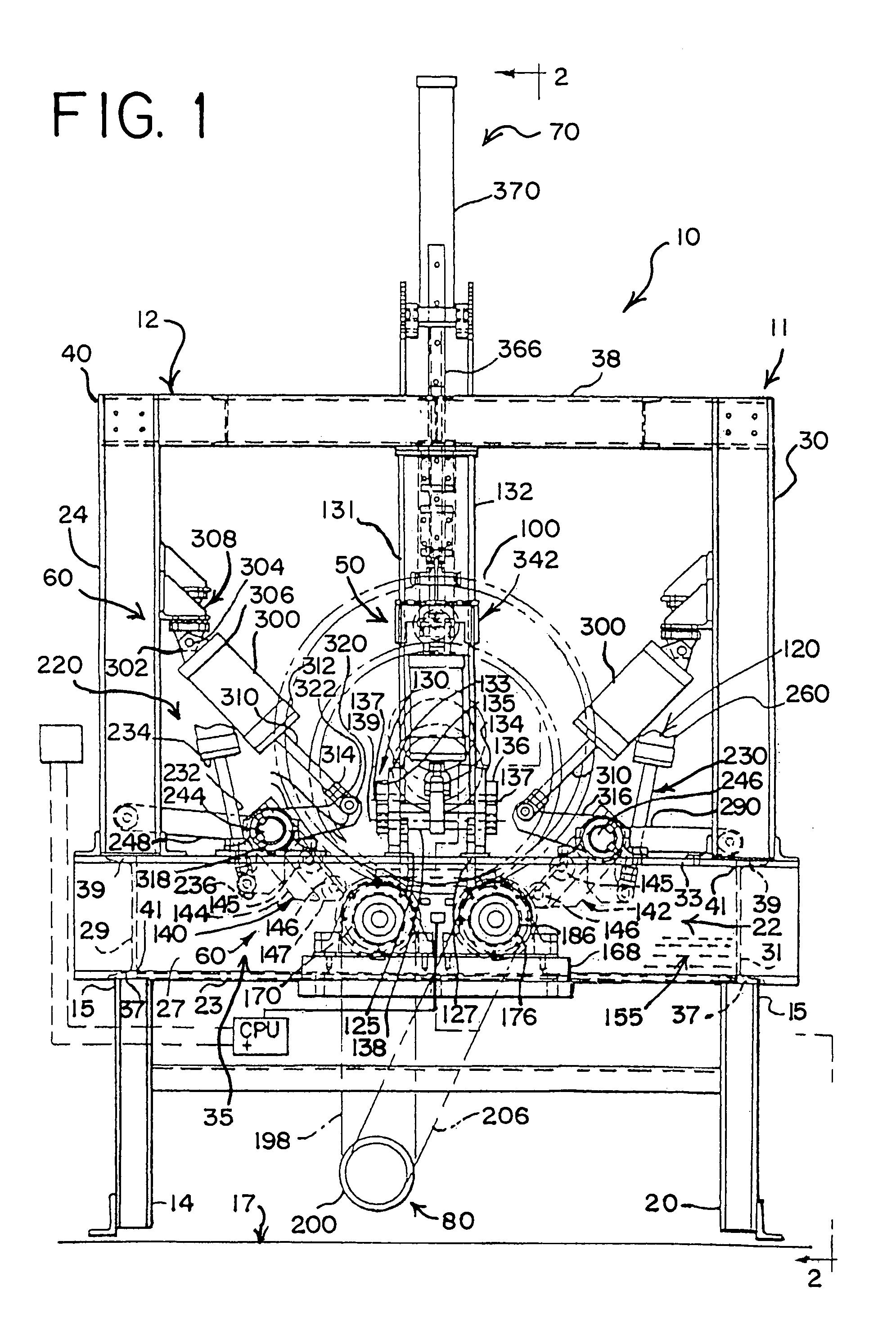 Railway wheel ultrasonic testing apparatus