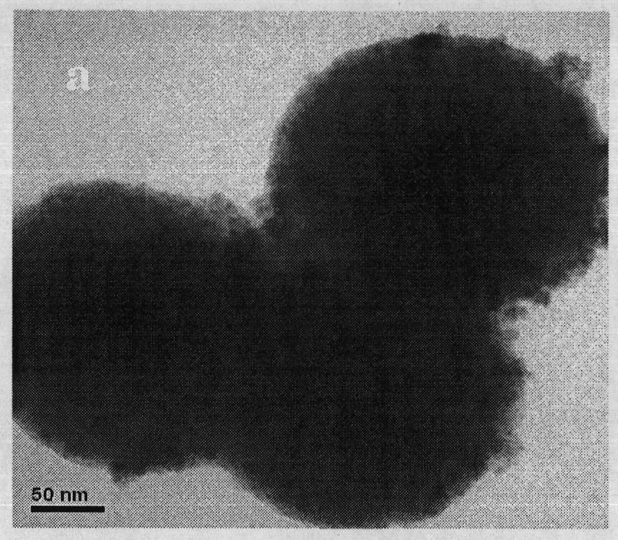 Preparation method of colloidal carbon spheres loaded with magnetic Fe3O4 nanoparticles on surface