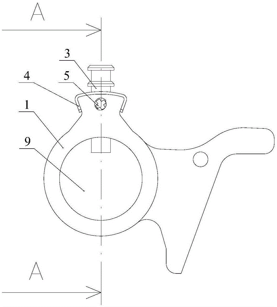 Engaging and disengaging mechanism of electronic core insertion lock