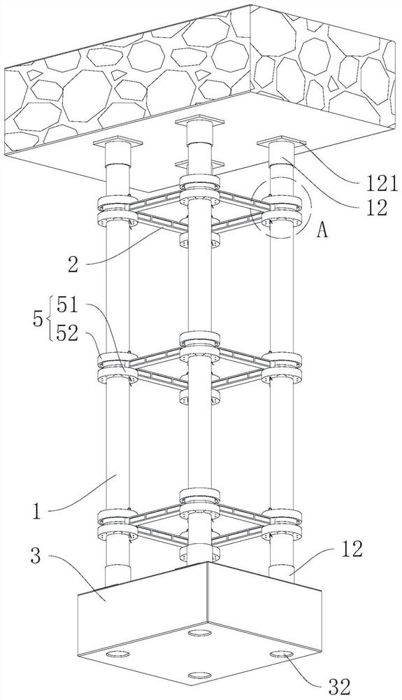 Multi-limb composite section pier system