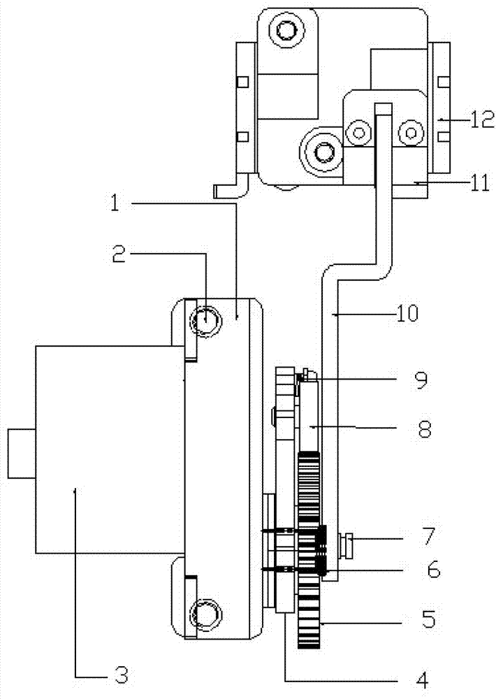 Small-size manual-electric integrated switching-on and switching-off device