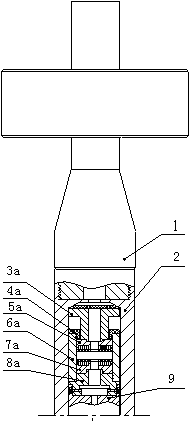 Passive magnetic combined vibration damping device for inclinometer while drilling