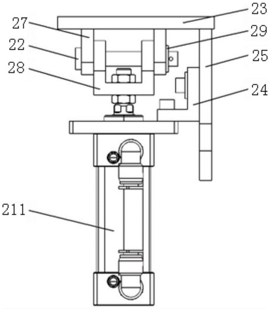 A stamping die and its waste material ejection mechanism
