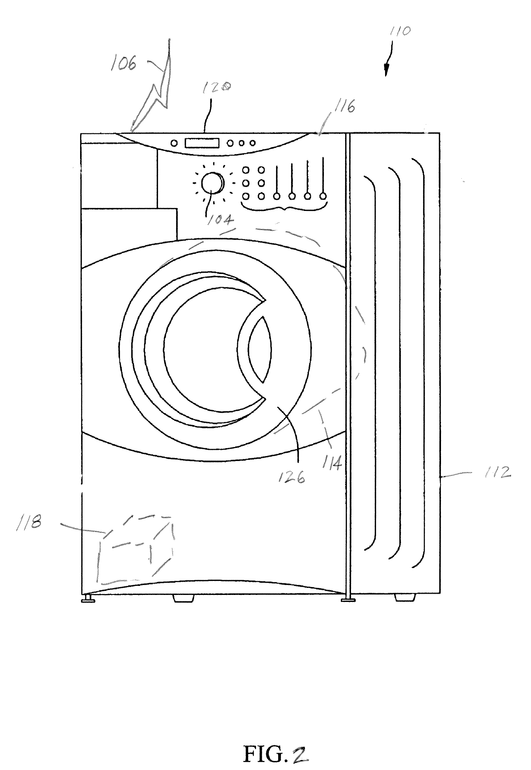 Clothes washer demand response with at least one additional spin cycle