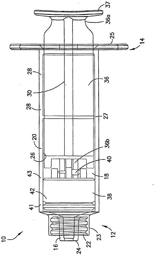 Syringe with breakable plunger for arterial blood gas sample collection