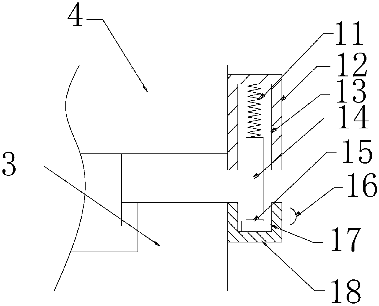 Stamping die protective device