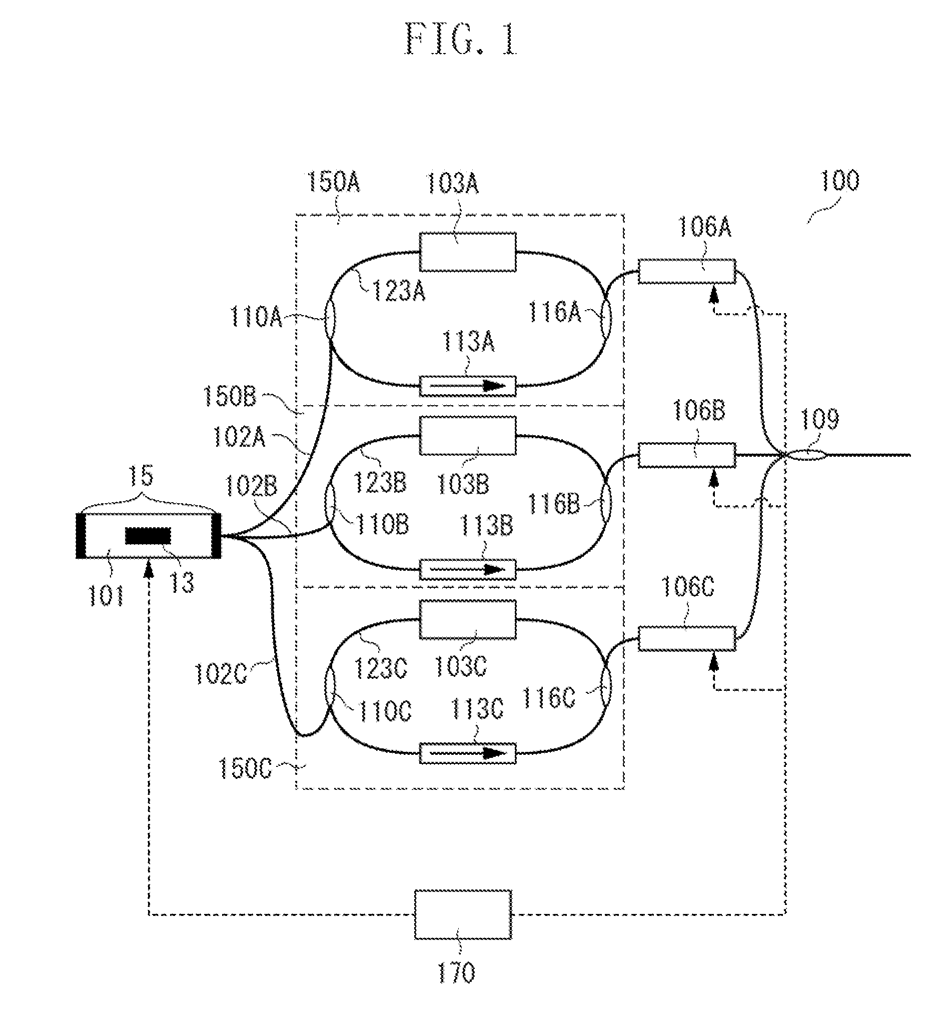 Wavelength sweeping light source and imaging apparatus using the same