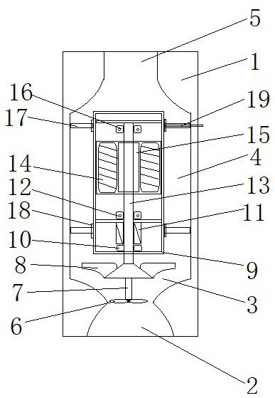 Anti-blocking high-temperature-resistant sewage pump and assembly process thereof